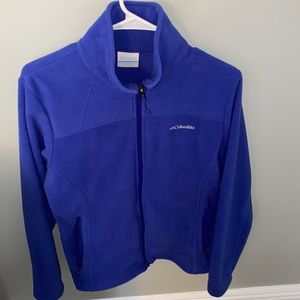Purple Columbia Zip Up sweater